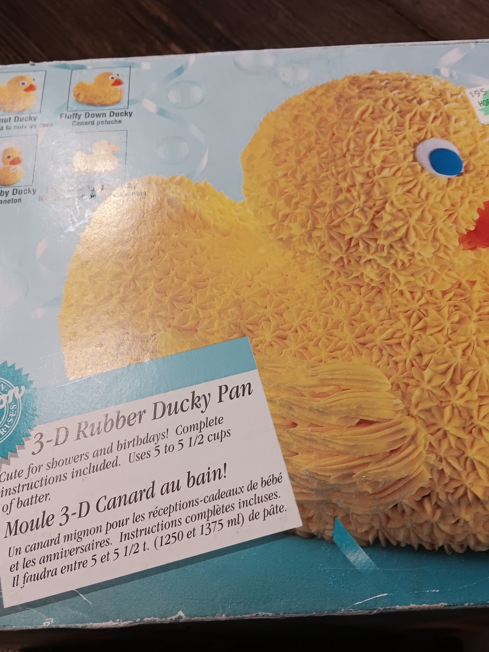 Wilton 3-D Rubber Ducky Cake Pan - Silver - Picture 4 of 4